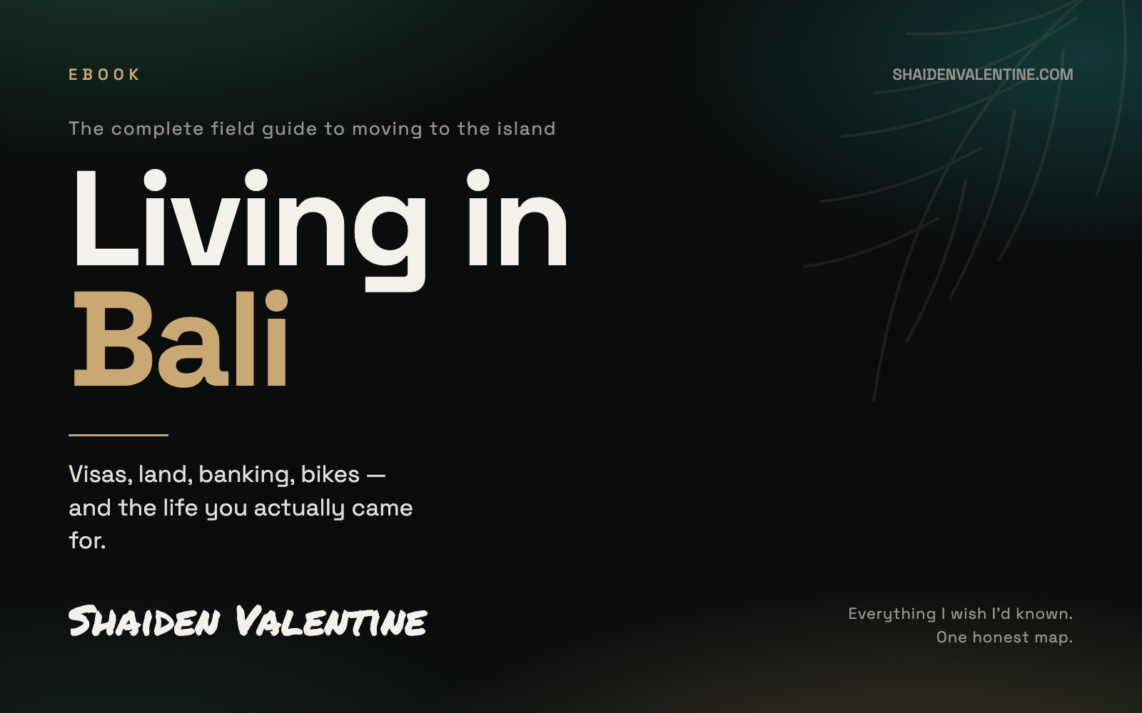 Living in Bali